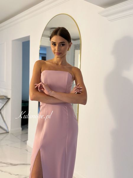 Emily - simple corset dress in pink