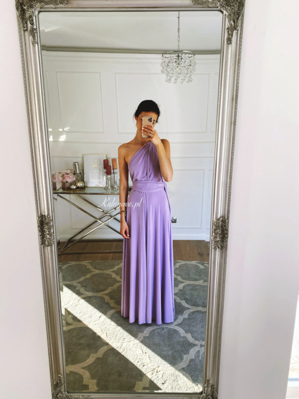 Nemesis A364 - heather dress tied in several ways