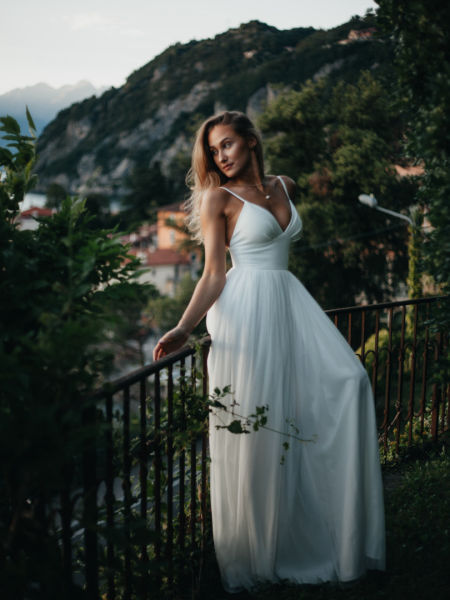 Cindrella maxi - A-line tulle wedding dress