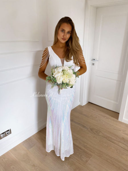 Diamond shine bright - mermaid-shaped dress