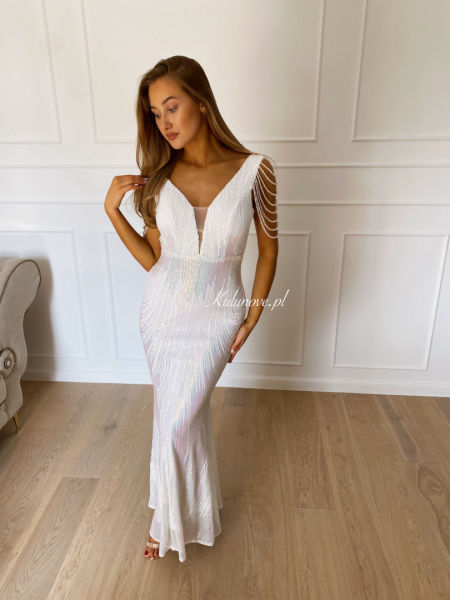 Diamond shine bright - mermaid-shaped dress